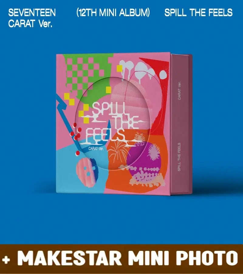 Seventeen 12th Mini Album - SPILL THE FEELS (Carat Ver.) +