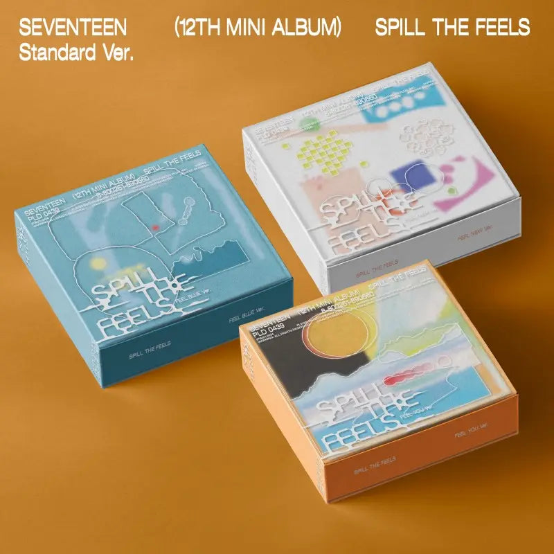 Seventeen 12th Mini Album - SPILL THE FEELS (Standard Ver Seventeen 12th Mini Album - SPILL THE FEELS (Standard Ver