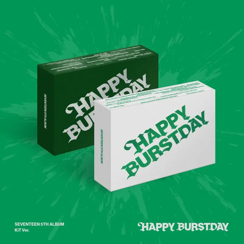 Seventeen 5th Album - HAPPY BURSTDAY (Kit Ver.) – Choice Music LA Seventeen 5th Album - HAPPY BURSTDAY (Kit Ver.) – Choice Music LA