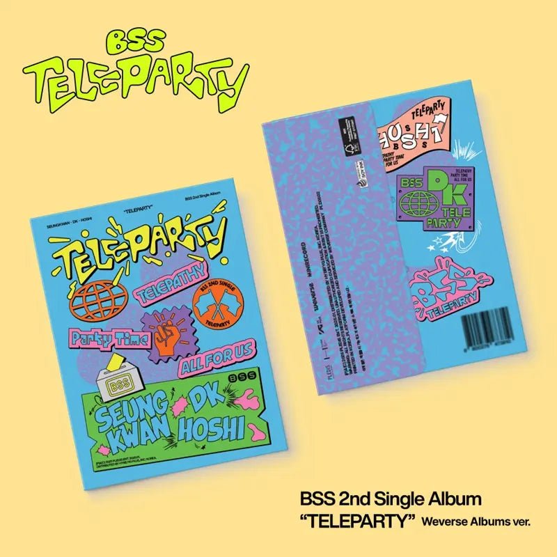 Seventeen BSS 2nd Single Album - TELEPARTY (Weverse Album Ver.)
