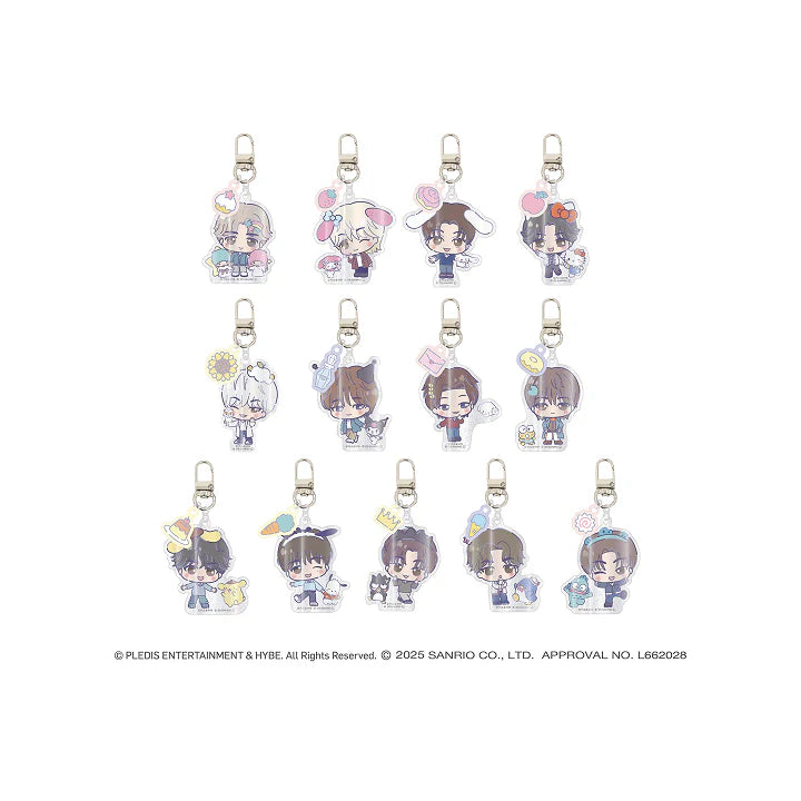Pre-Order] Seventeen X Sanrio Official Merchandise - Keychain