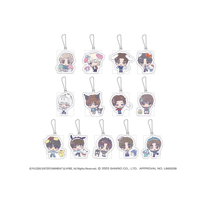 Seventeen X Sanrio Official Merchandise - Pass Case – Choice Music LA Seventeen X Sanrio Official Merchandise - Pass Case – Choice Music LA