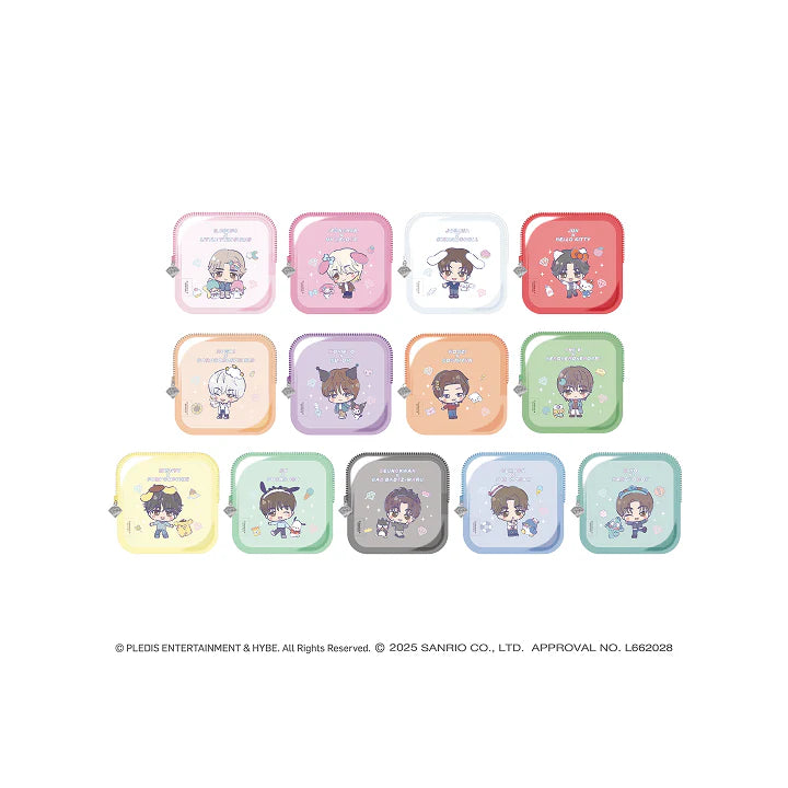 Seventeen X Sanrio Official Merchandise - Square Pouch – Choice Seventeen X Sanrio Official Merchandise - Square Pouch – Choice