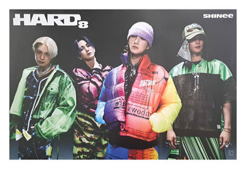 SHINee 8th Album HARD (Photobook Ver.) Official Poster - Photo Concept Dreamer