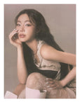 SOOJIN 1st EP Album 아가씨 (Blue Ver.) Official Poster - Photo Concept 1