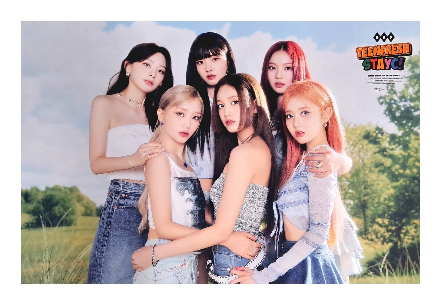 STAYC 3rd Mini Album TEENFRESH (Original Ver.) Official Poster