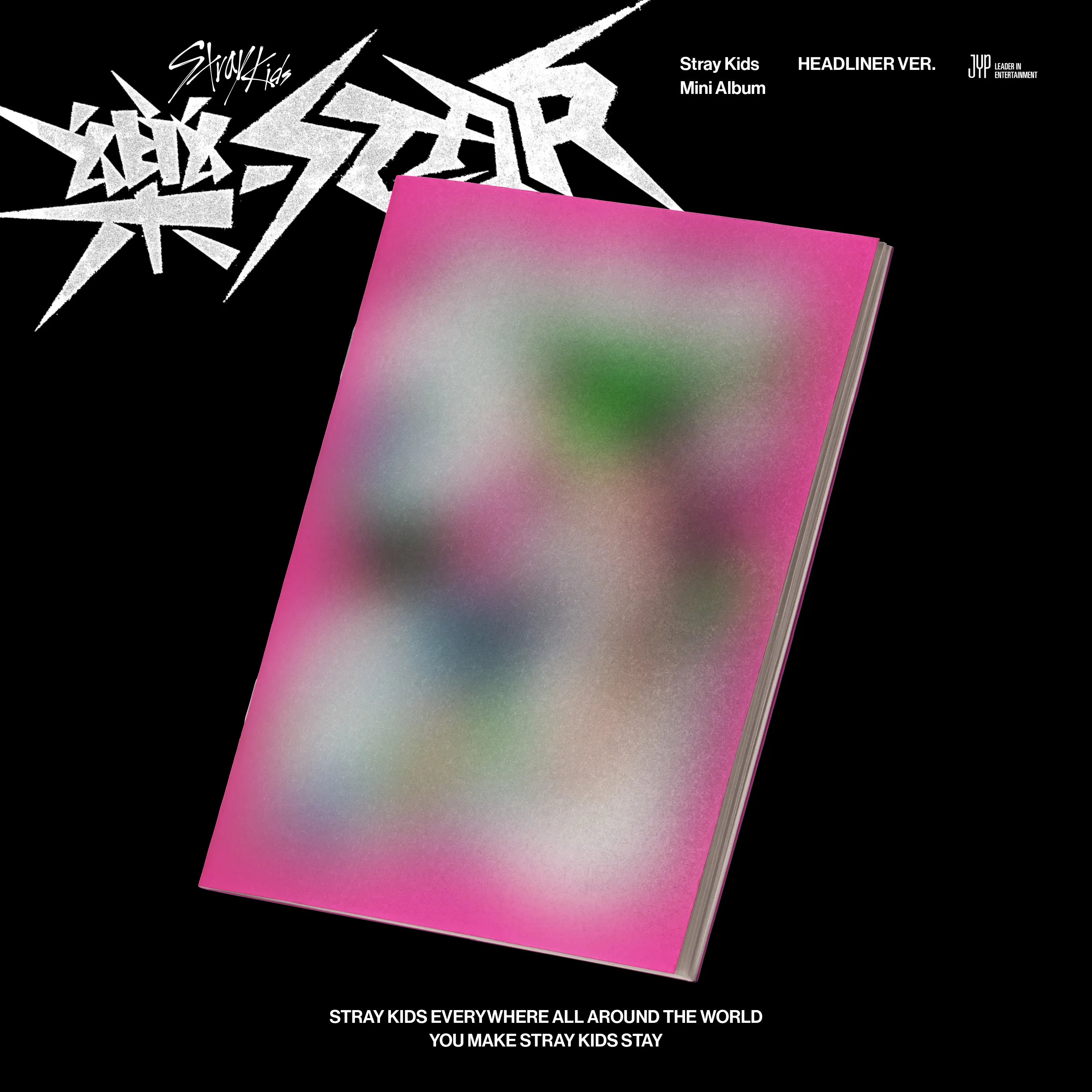 Stray Kids Mini Album - 樂-STAR (Headliner Ver.)