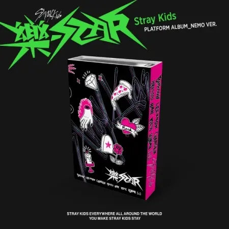 Stray Kids Mini Album - 樂-STAR (Platform Album_Nemo Ver.)