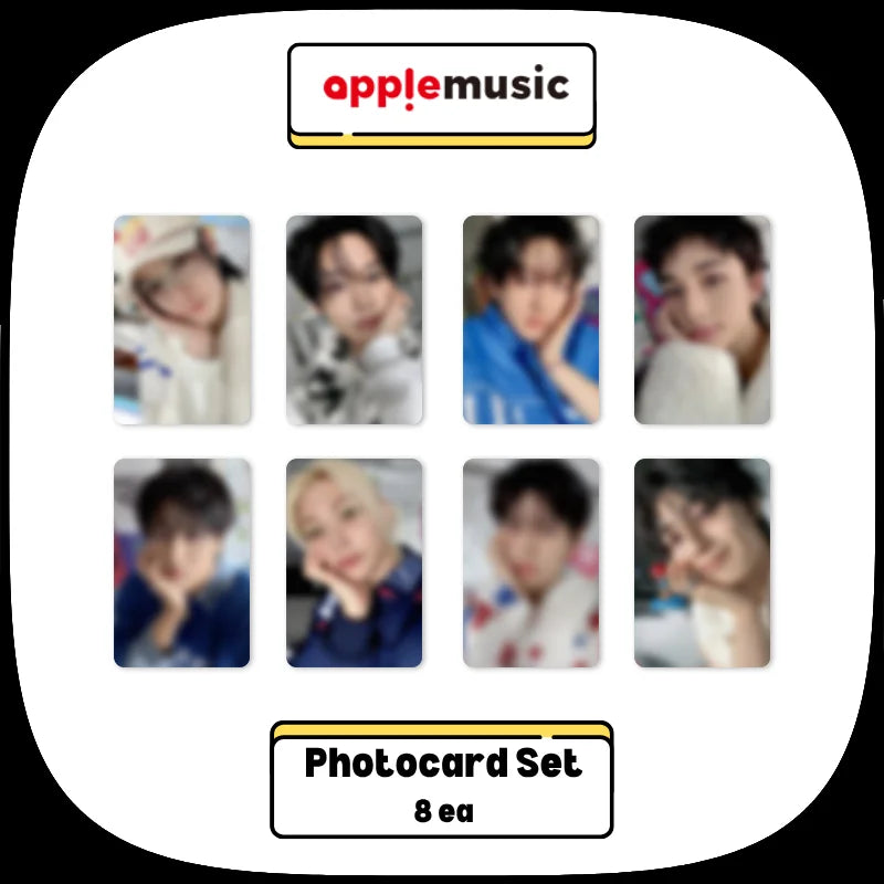 Stray Kids 2026 Season's Greetings + APPLEMUSIC Photocard Set Stray Kids 2026 Season's Greetings + APPLEMUSIC Photocard Set