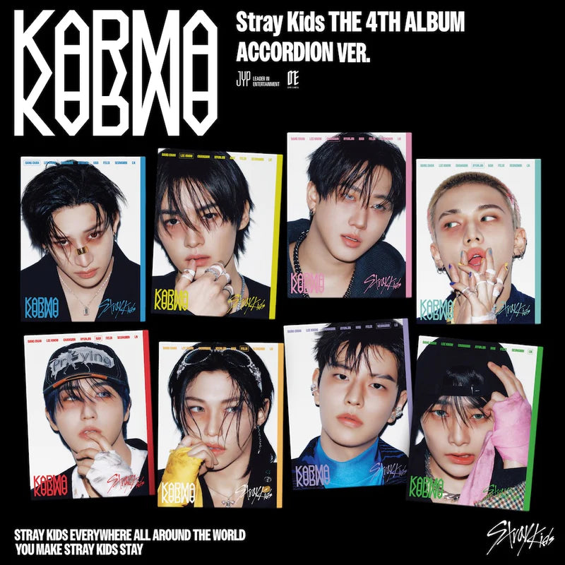 Stray Kids 4th Album - KARMA (Accordion Ver.) – Choice Music LA Stray Kids 4th Album - KARMA (Accordion Ver.) – Choice Music LA