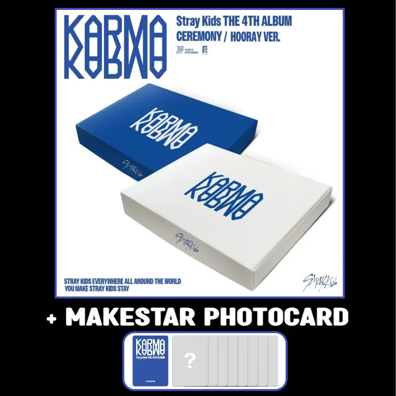 Stray Kids 4th Album - KARMA + MAKESTAR Photocard – Choice Music LA Stray Kids 4th Album - KARMA + MAKESTAR Photocard – Choice Music LA