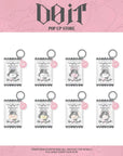 Stray Kids DO IT Pop-Up Store Official Merchandise - SKZOO Shaker Keyring