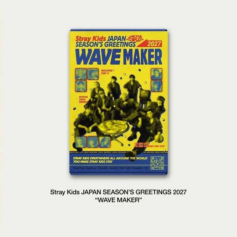 StrayKids SSJYPRUNITソウルコンスペシャルパッケージセット Pre-Order] Stray Kids Japan 2027 Season's Greetings + JYP Store