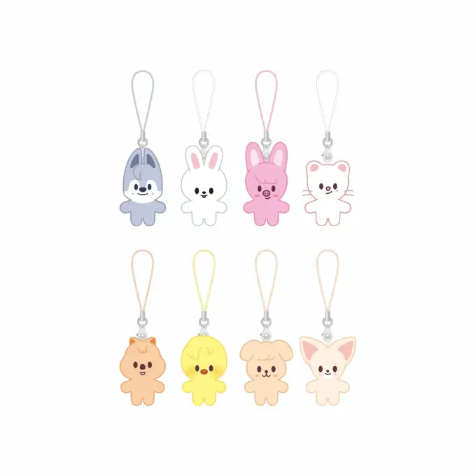 SKZOO KEYRING MICRO 5‘CLOCK スキズ ペンミ 公式 Stray Kids SKZ 5'CLOCK Official Merchandise - SKZOO Keyring