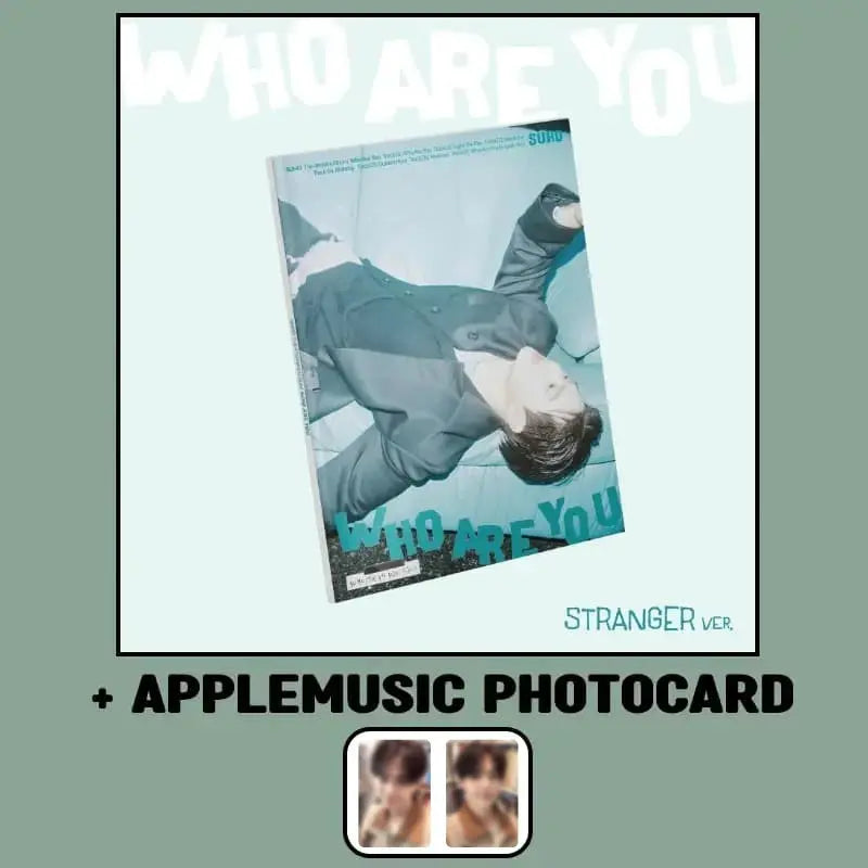 Suho 4th Mini Album - Who Are You (Stranger Ver.) + APPLEMUSIC Photocard