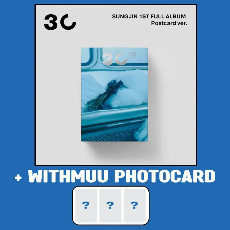 Sungjin 1st Album - 30 (Postcard Ver.) + WITHMUU Photocard