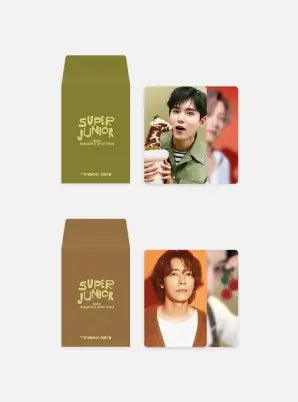 Super Junior 2024 Season's Greetings Official Merchandise - Random Trading Card