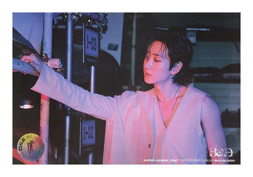 Super Junior D&E 4th Mini Album Bad Blood Air-KiT Official Poster - Photo Concept Eunhyuk