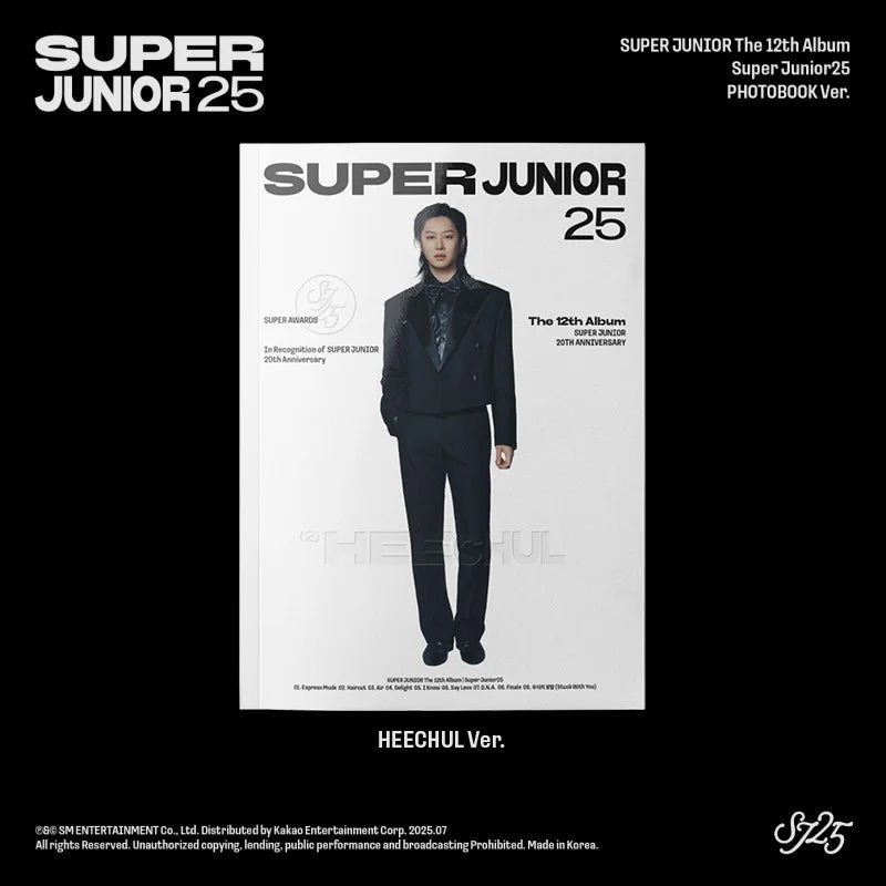 【新品未開封】Super Junior 25 photobook アルバム Super Junior - Super Junior25 (Photo Book ver.) – Kpop