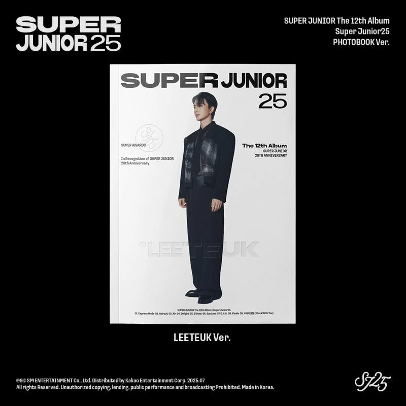 Super Junior 12th Album - Super Junior25 (Photobook Ver