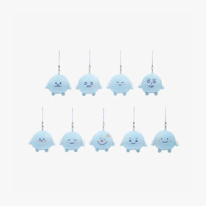 Super Junior 19th Anniversary Official Merchandise - Mini Doll Keyring