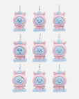 Super Junior SUPER SHOW 10 SJ-CORE Official Merchandise - Red Hare Junior Doll Keyring