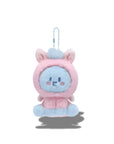 Super Junior SUPER SHOW 10 SJ-CORE Official Merchandise - Red Hare Junior Doll Keyring