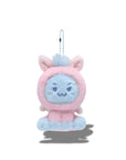 Super Junior SUPER SHOW 10 SJ-CORE Official Merchandise - Red Hare Junior Doll Keyring