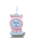 Super Junior SUPER SHOW 10 SJ-CORE Official Merchandise - Red Hare Junior Doll Keyring