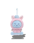 Super Junior SUPER SHOW 10 SJ-CORE Official Merchandise - Red Hare Junior Doll Keyring