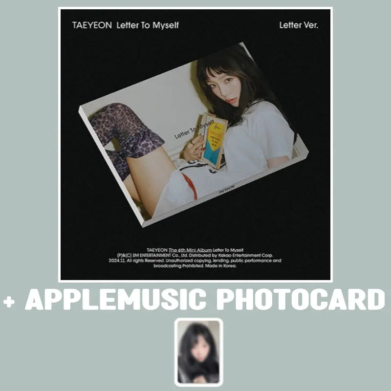 【新品未開封】少女時代 テヨン Letter To Myself　LP Ver. TAEYEON 6TH MINI ALBUM LETTER TO MYSELF (LETTER VER.) - Kpop USA
