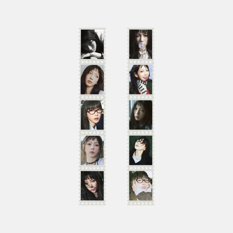 TAEYEON Letter To Myself Official Merchandise - Stamp Masking Tape Set