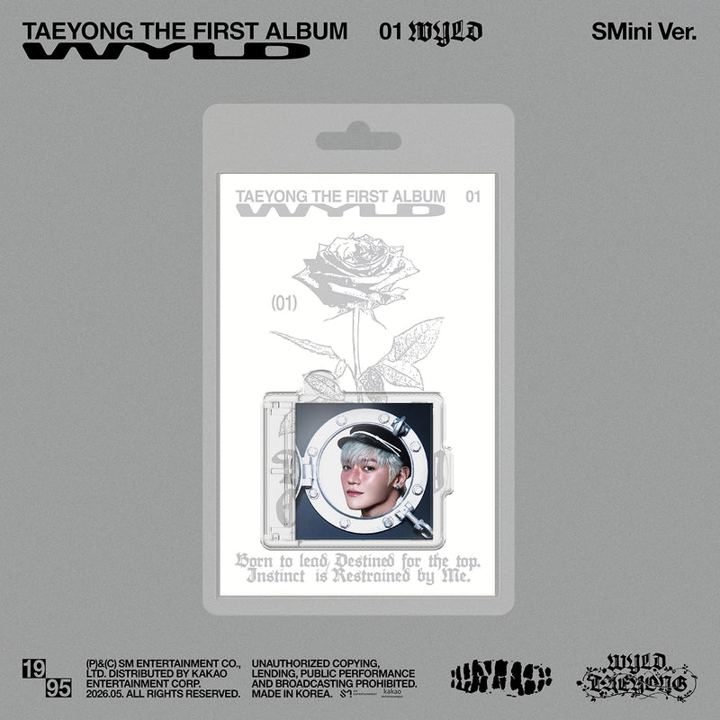 NCT テヨン taeyong WYLD SMini 20個まとめ売り TAEYONG 1st Album - WYLD (SMini Ver.) – Choice Music LA