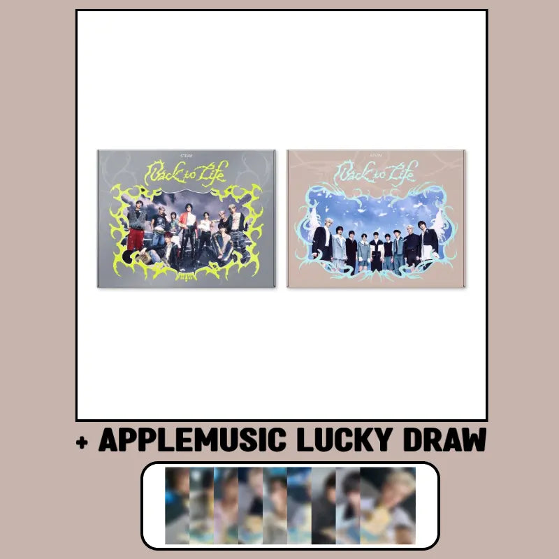 &TEAM 1st Korean Mini Album - Back to Life + APPLEMUSIC Lucky Draw