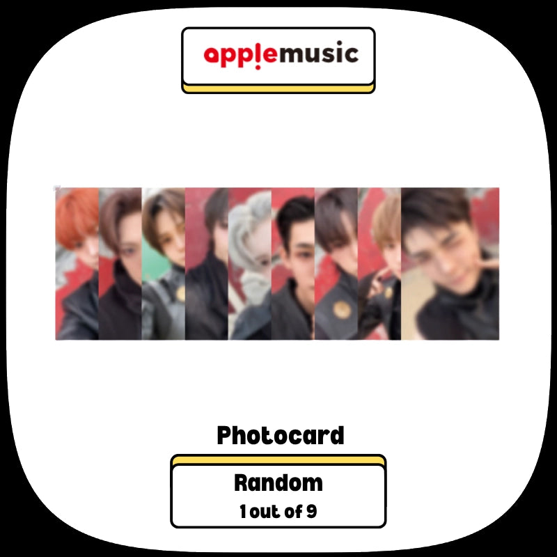 タレントカード &TEAM andteam K withmuu AppleMusic &TEAM 3rd EP Album - We on Fire (Standard Edition) + APPLEMUSIC