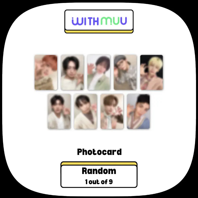 &TEAM 3rd EP Album - We on Fire (Standard Edition) + WITHMUU
