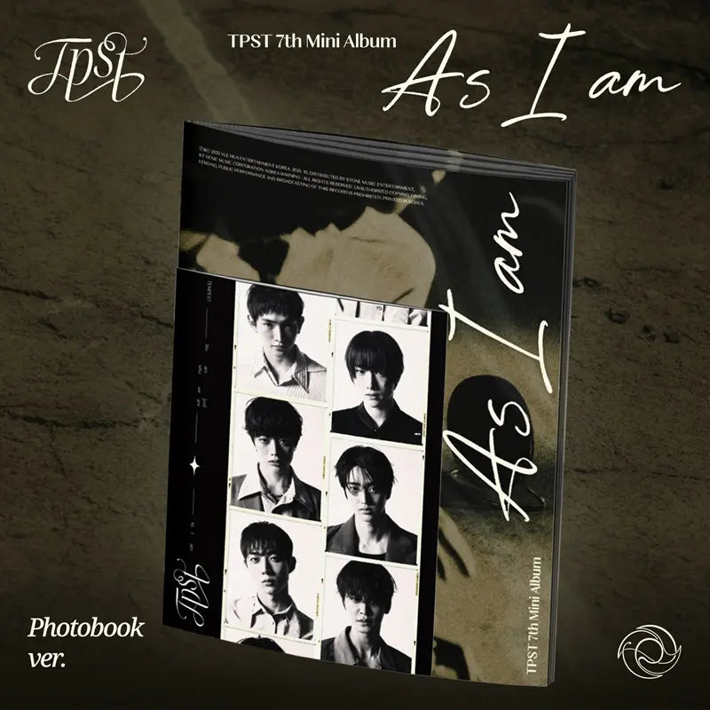 tempest トレカ　サイン会　applemusic 7枚　コンプ TEMPEST 7th Mini Album - As I am (Photobook Ver.) + APPLEMUSIC