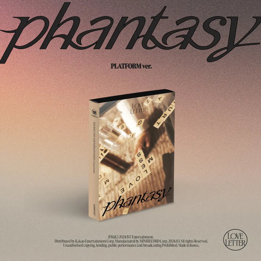THE BOYZ 2nd Album Part.3 - Phantasy_Pt.3 Love Letter (Platform Ver.)