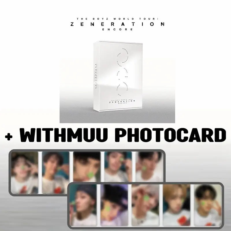 【全商品オープニング価格 特別価格】 Tour World 2nd BOYZ THE - WITHMUU + QR ENCORE ZENERATION アイドル
