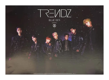 Trendz 2nd Mini Album Blue Set Chapter 2. Choice Official Poster - Photo Concept 1