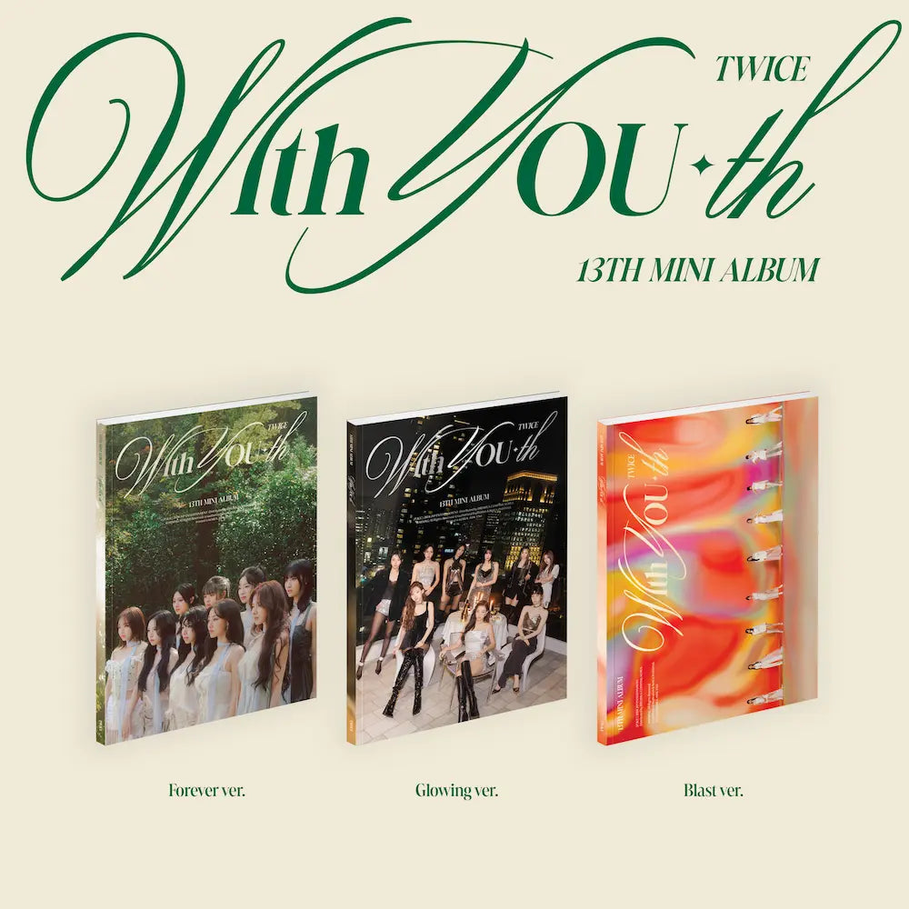 TWICE 13th Mini Album - With YOU-th – Choice Music LA TWICE 13th Mini Album - With YOU-th – Choice Music LA