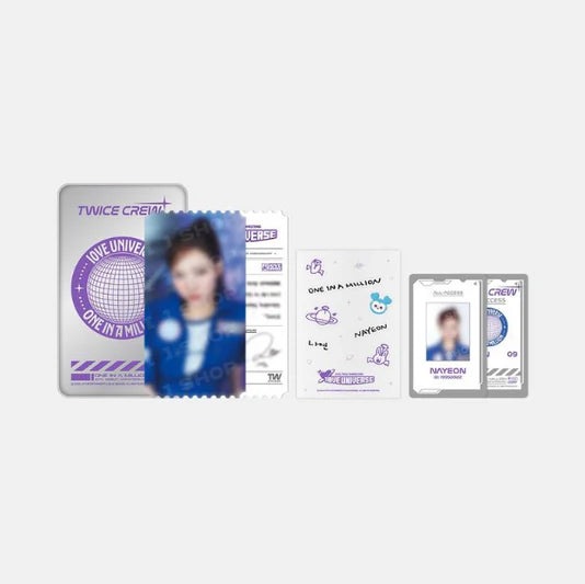 TWICE 10VE UNIVERSE Official Merchandise - Tincase Photo Set TWICE 10VE UNIVERSE Official Merchandise - Tincase Photo Set