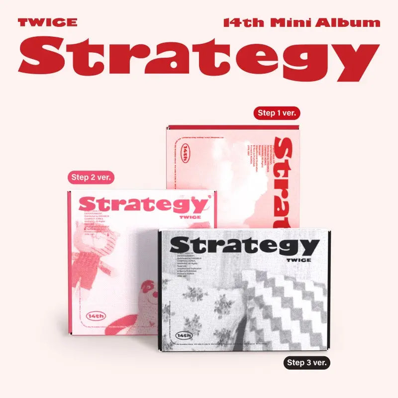 TWICE 14th Mini Album STRATEGY Choice Music LA