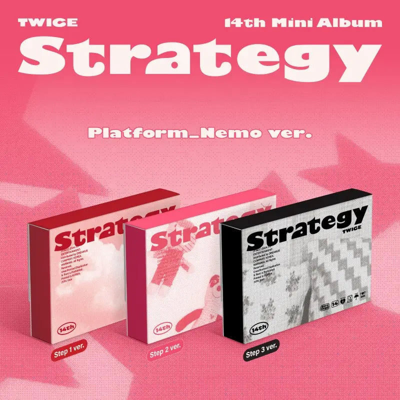 TWICE 14th Mini Album - STRATEGY (Platform_Nemo Ver TWICE 14th Mini Album - STRATEGY (Platform_Nemo Ver