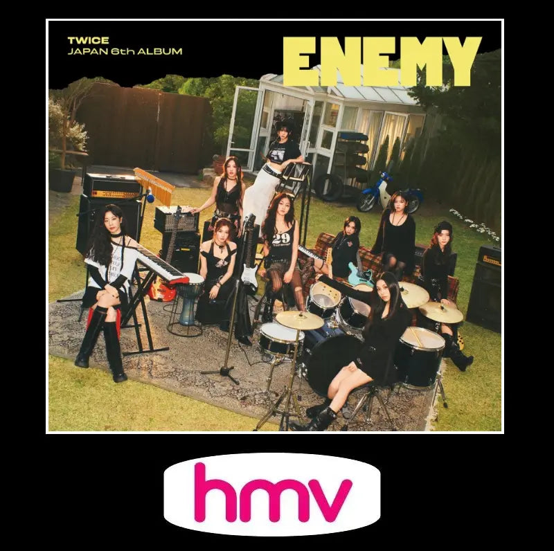 TWICE 6th Japanese Album - ENEMY (Limited B) + HMV Bonus – Choice TWICE 6th Japanese Album - ENEMY (Limited B) + HMV Bonus – Choice