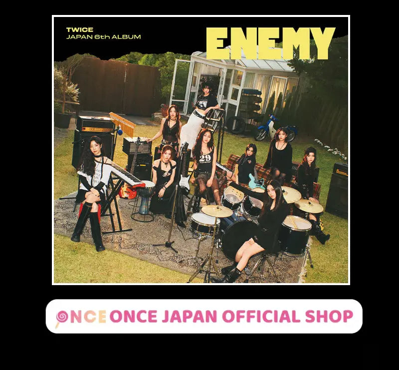 TWICE 6th Japanese Album - ENEMY (Limited B) + ONCE Japan Shop