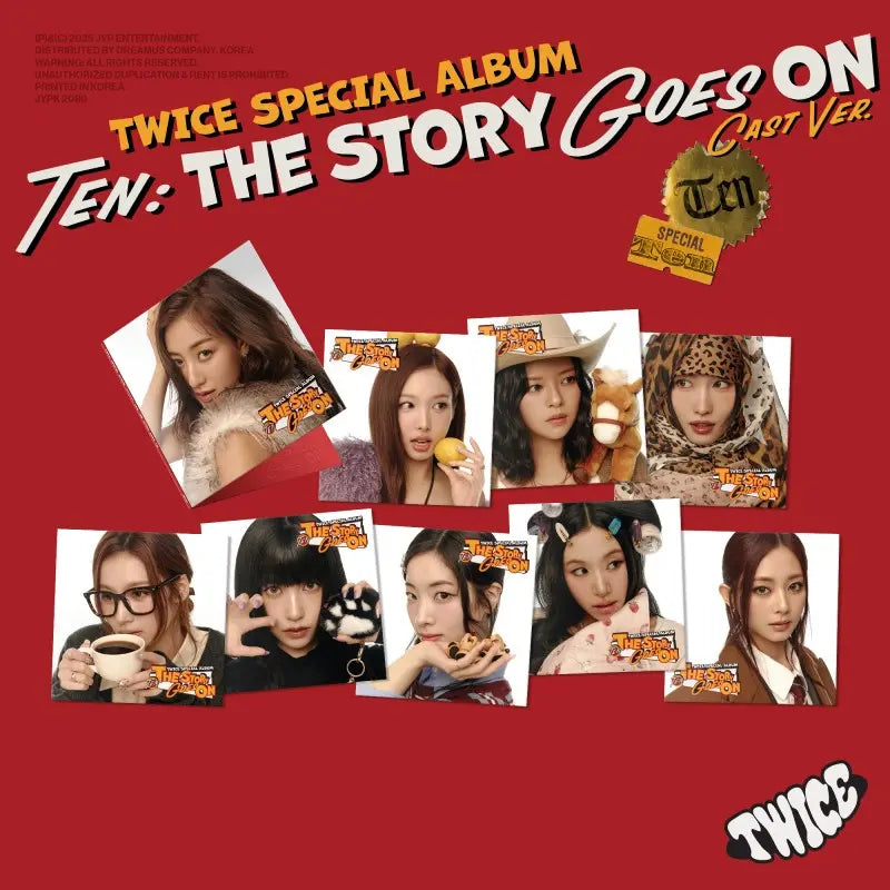 TWICE THE STORY GOES ON 新品未開封 TWICE Special Album - TEN : The Story Goes On (Cast Ver.) – Choice