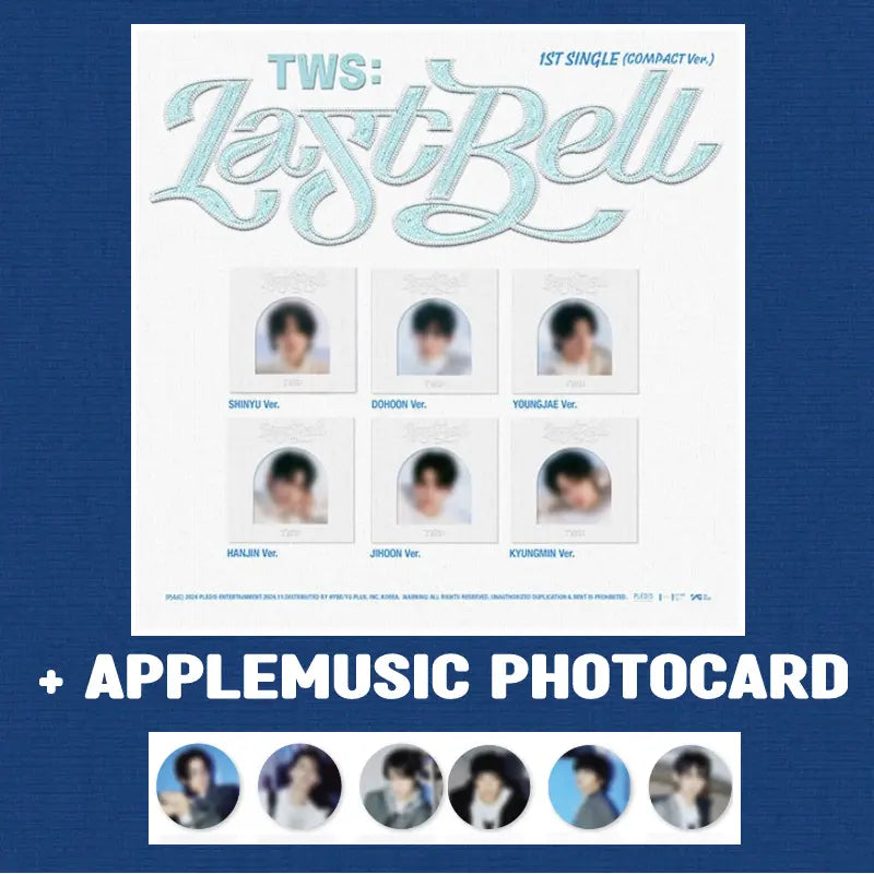TWS 1st Single Album - Last Bell (Compact Ver.) + APPLEMUSIC TWS 1st Single Album - Last Bell (Compact Ver.) + APPLEMUSIC