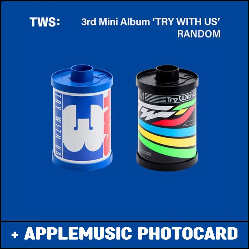 TWS 3rd Mini Album - TRY WITH US + APPLEMUSIC Photocard