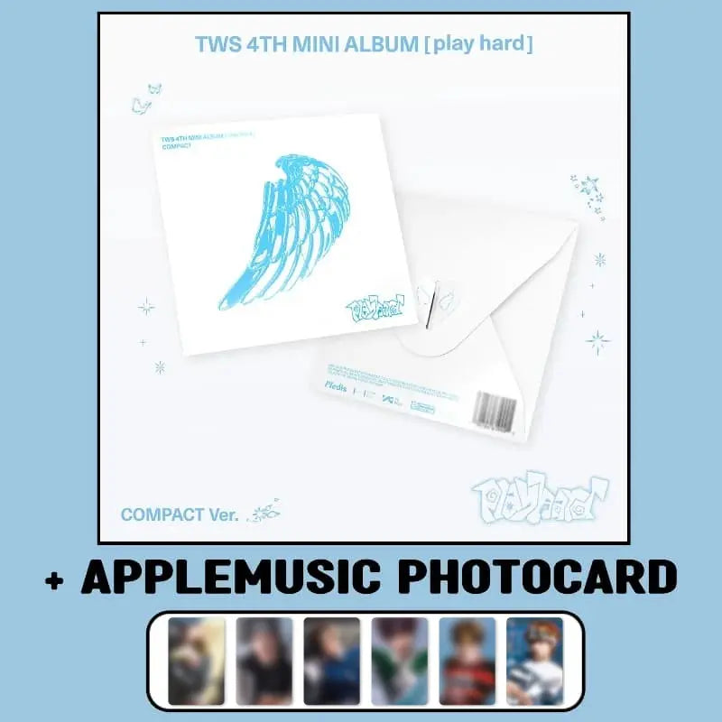 TWS 4th Mini Album - play hard (Compact Ver.) + APPLEMUSIC TWS 4th Mini Album - play hard (Compact Ver.) + APPLEMUSIC